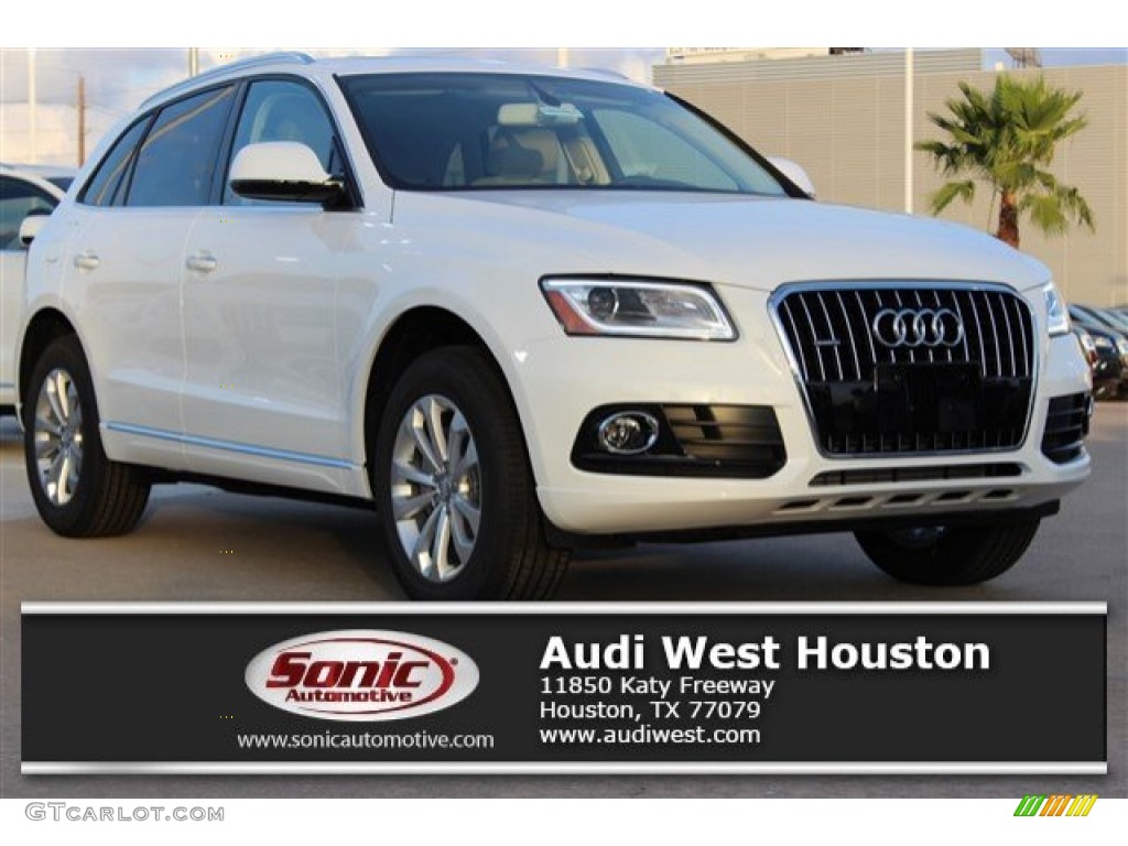 2016 Q5 2.0 TFSI Premium quattro - Ibis White / Pistachio Beige photo #1