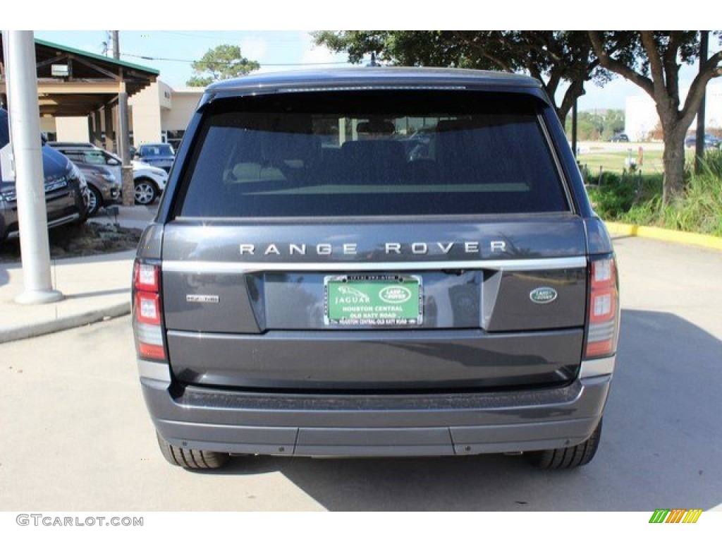 2016 Range Rover HSE - Carpathian Grey Metallic / Ebony/Cirrus photo #10