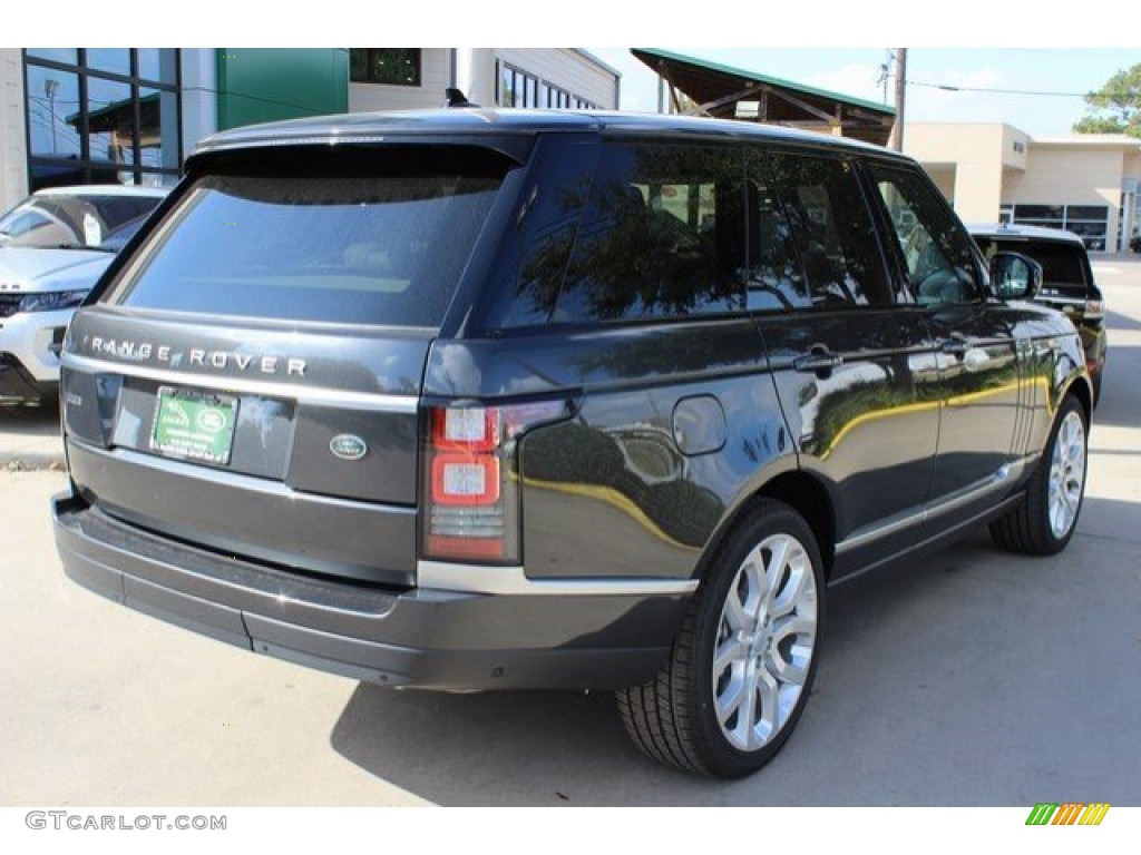 2016 Range Rover HSE - Carpathian Grey Metallic / Ebony/Cirrus photo #11