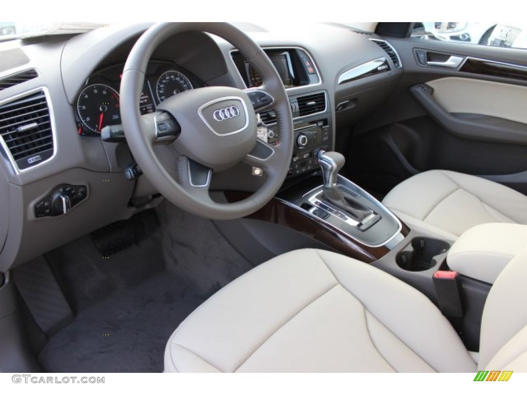 2016 Q5 2.0 TFSI Premium quattro - Ibis White / Pistachio Beige photo #12