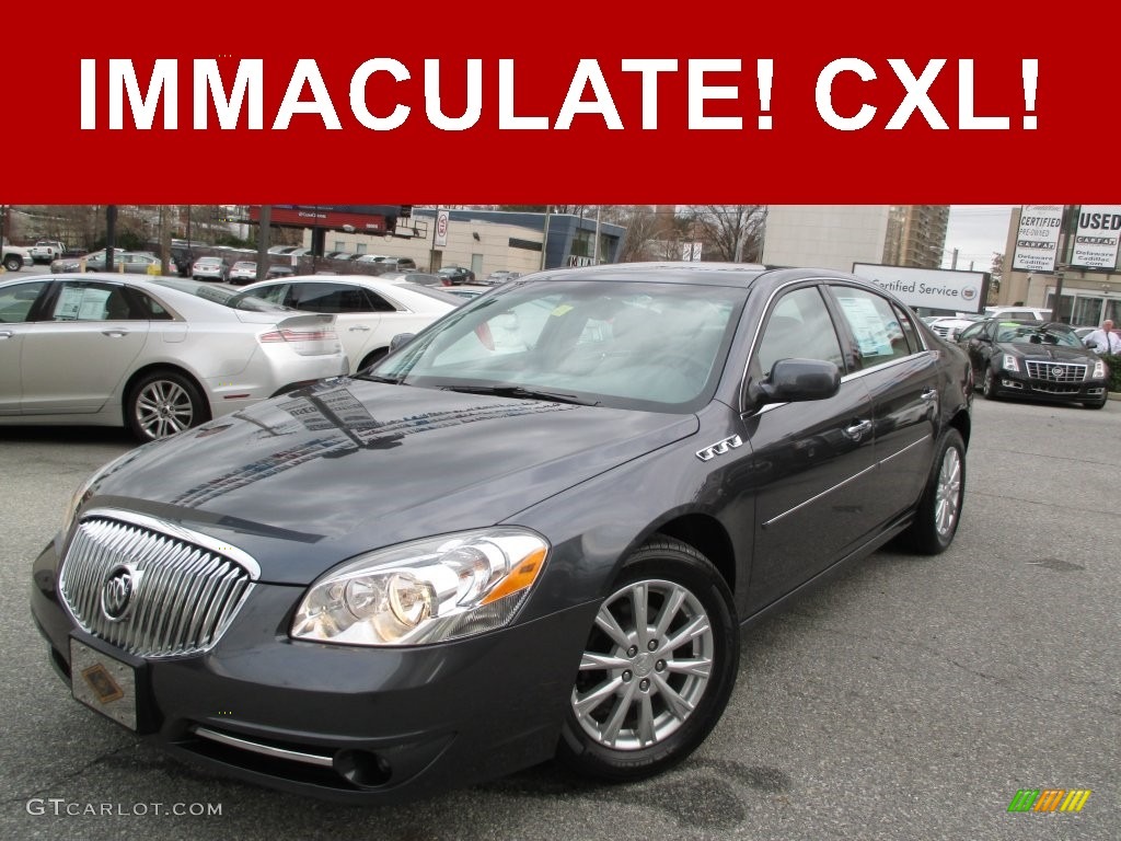 2010 Lucerne CXL - Cyber Gray Metallic / Titanium photo #1