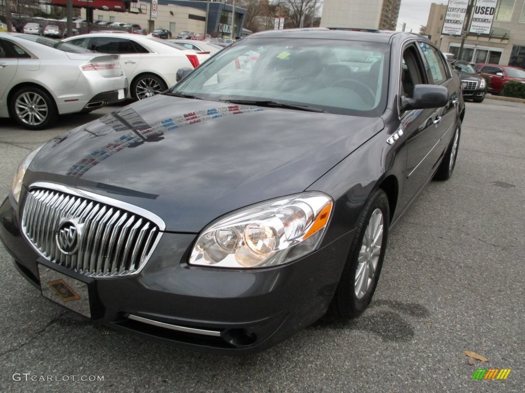 2010 Lucerne CXL - Cyber Gray Metallic / Titanium photo #2