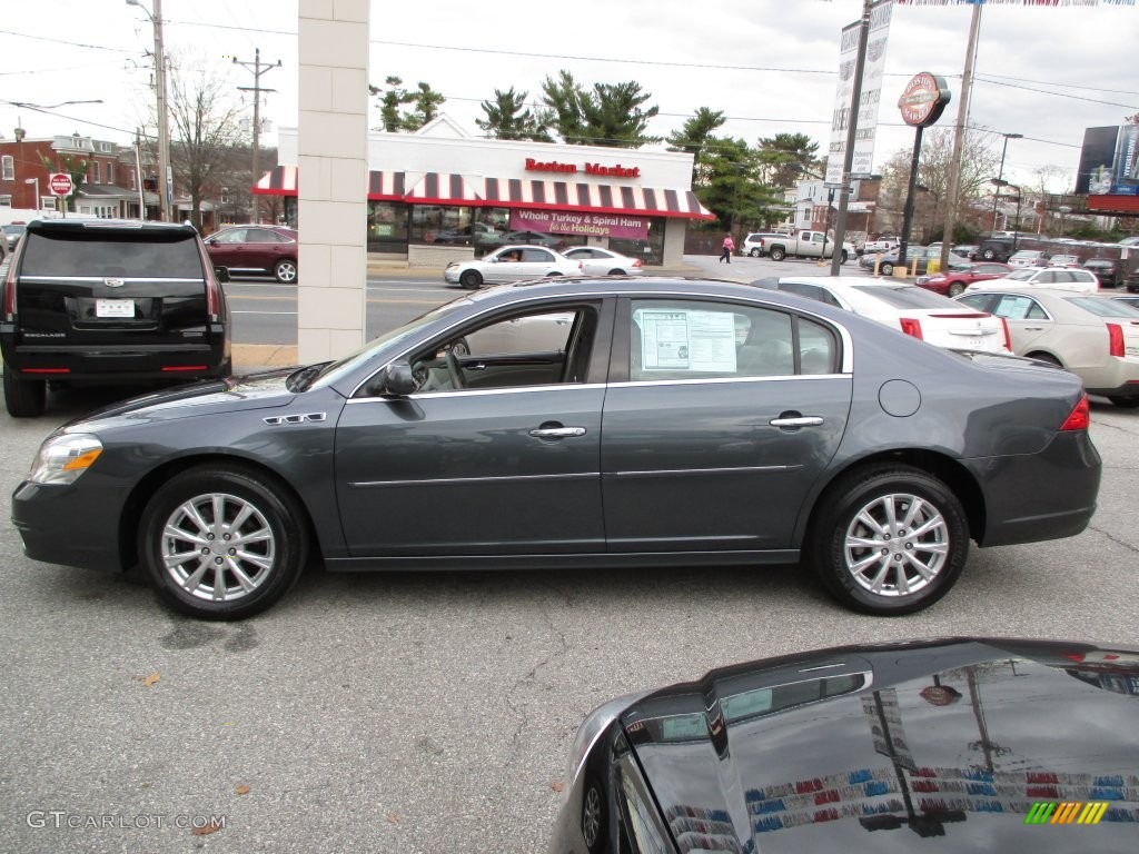 2010 Lucerne CXL - Cyber Gray Metallic / Titanium photo #3