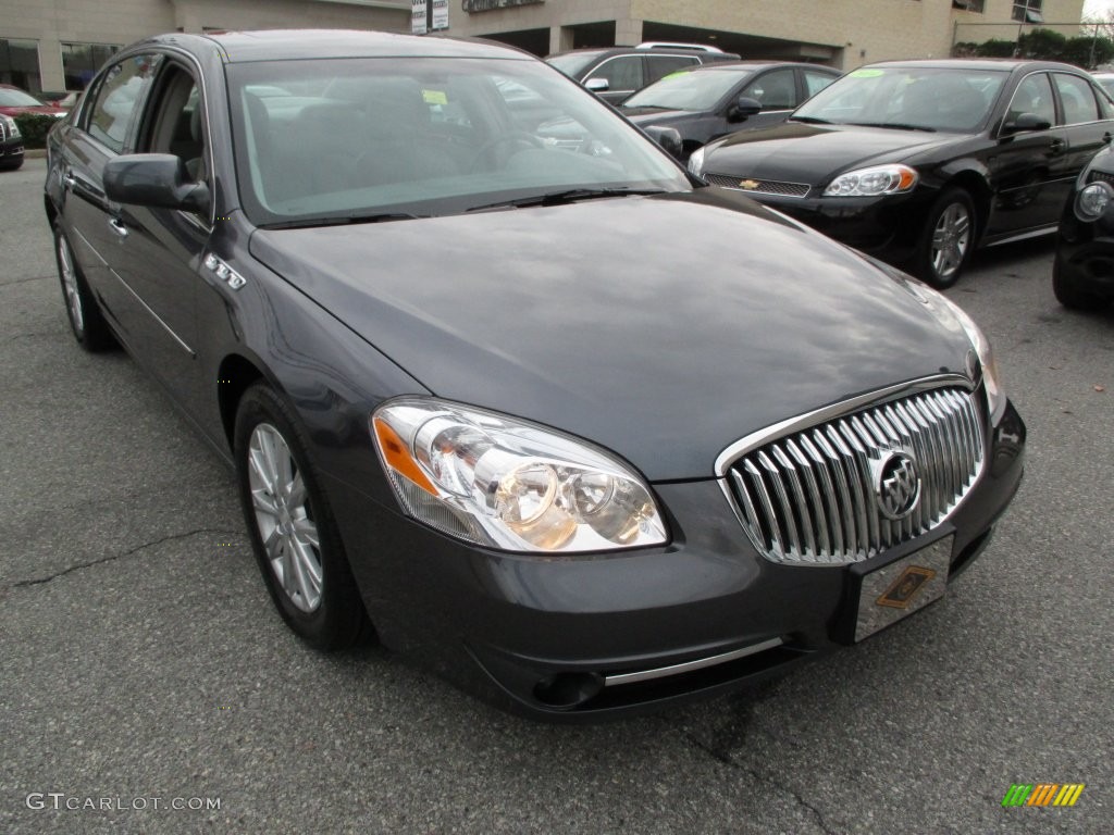 2010 Lucerne CXL - Cyber Gray Metallic / Titanium photo #8