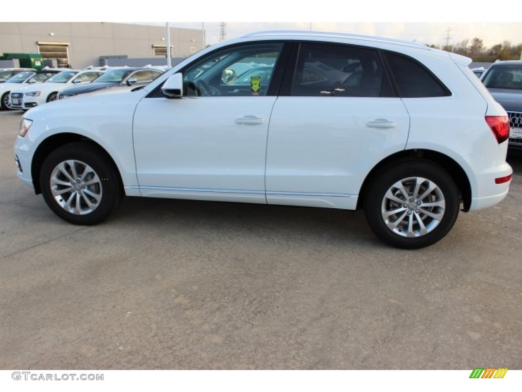 2016 Q5 2.0 TFSI Premium quattro - Glacier White Metallic / Black photo #5