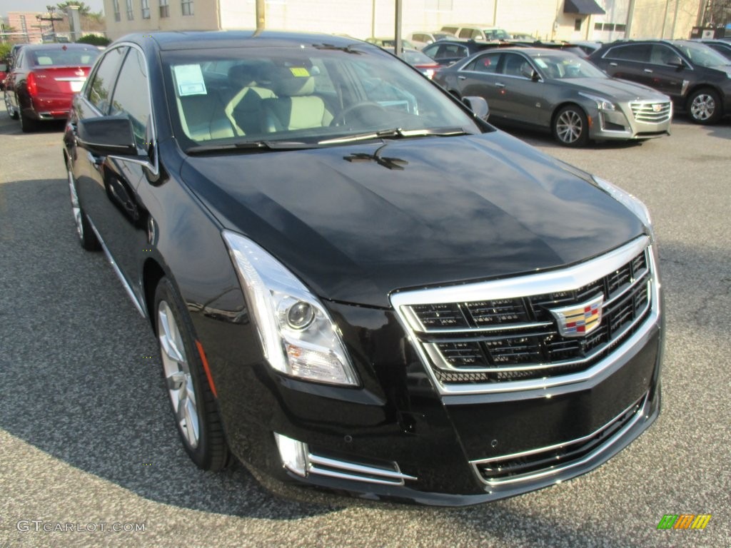 Stellar Black Metallic 2016 Cadillac XTS Luxury AWD Sedan Exterior Photo #109409473