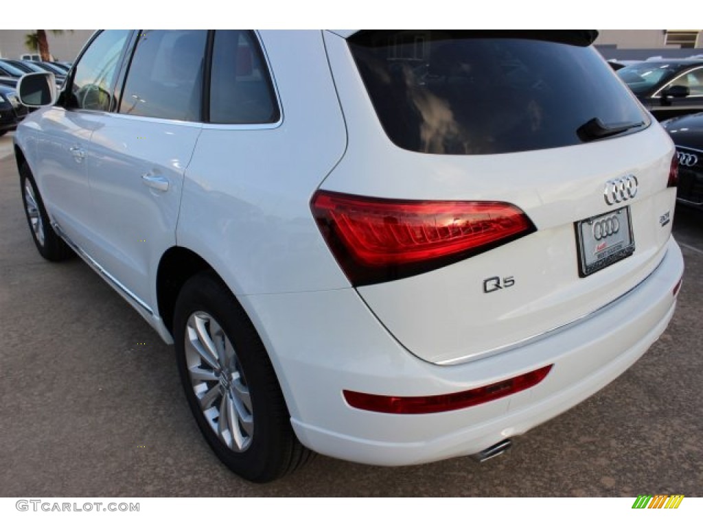 2016 Q5 2.0 TFSI Premium quattro - Glacier White Metallic / Black photo #6