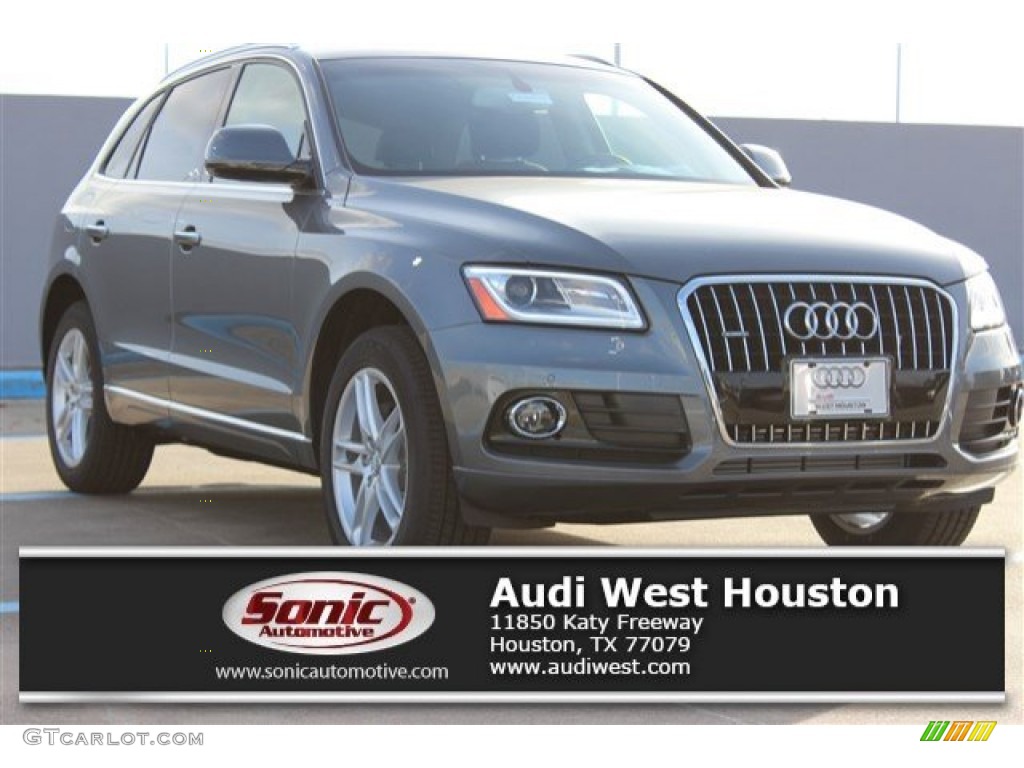 2016 Q5 2.0 TFSI Premium Plus quattro - Monsoon Gray Metallic / Black photo #1