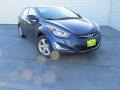 2016 Blue Hyundai Elantra Value Edition  photo #2