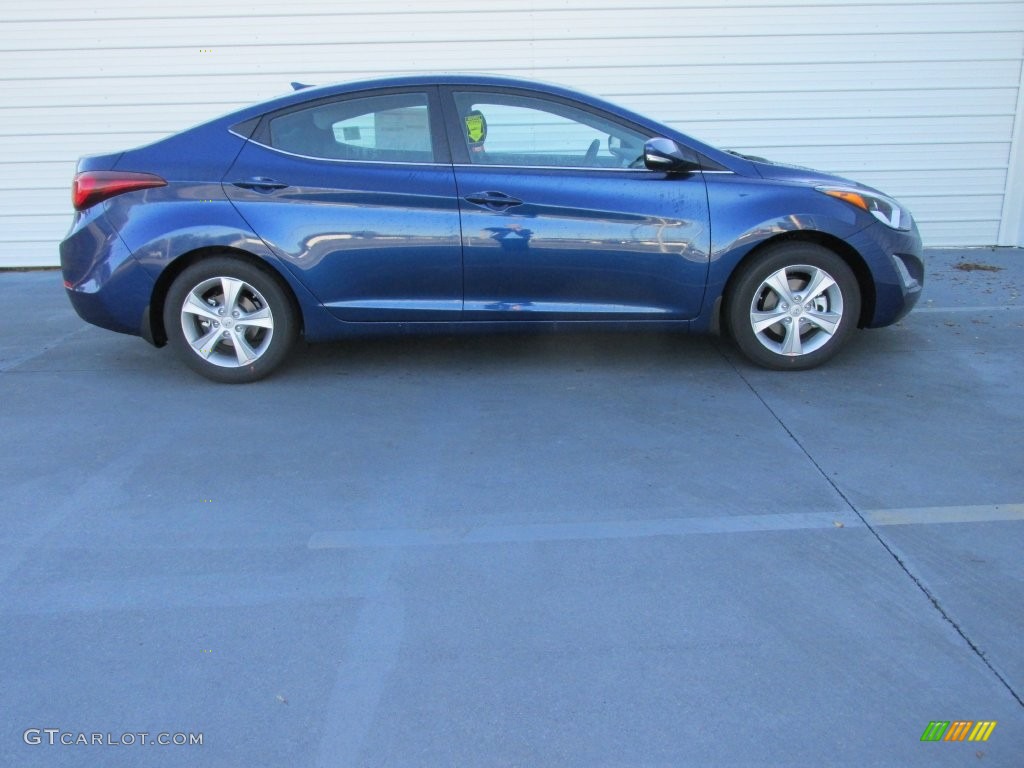 2016 Elantra Value Edition - Blue / Black photo #3