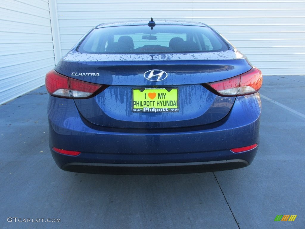 2016 Elantra Value Edition - Blue / Black photo #5