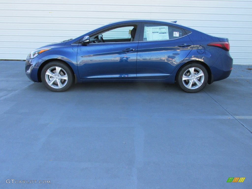 2016 Elantra Value Edition - Blue / Black photo #6