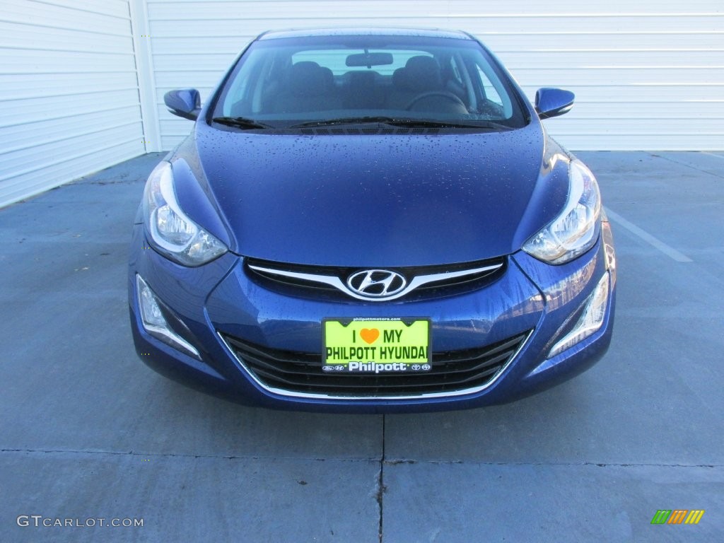 2016 Elantra Value Edition - Blue / Black photo #8