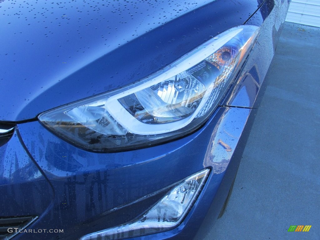 2016 Elantra Value Edition - Blue / Black photo #9
