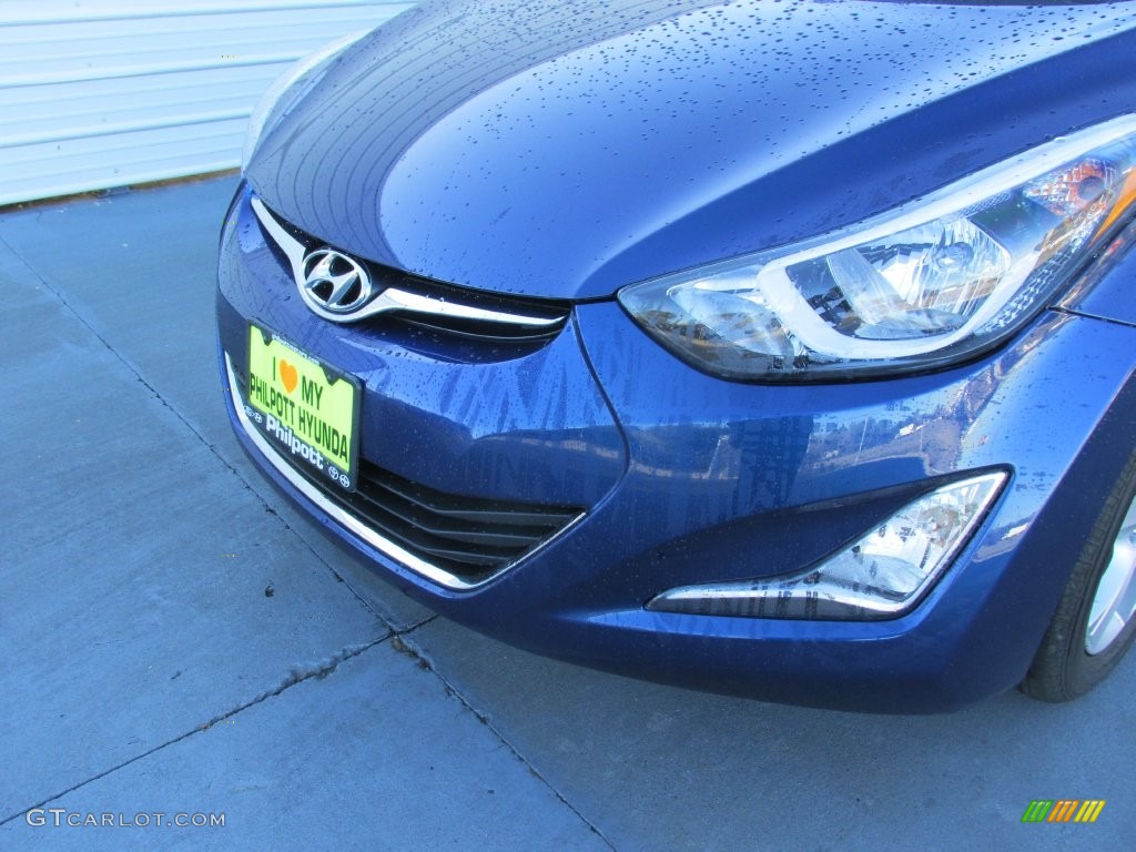 2016 Elantra Value Edition - Blue / Black photo #10