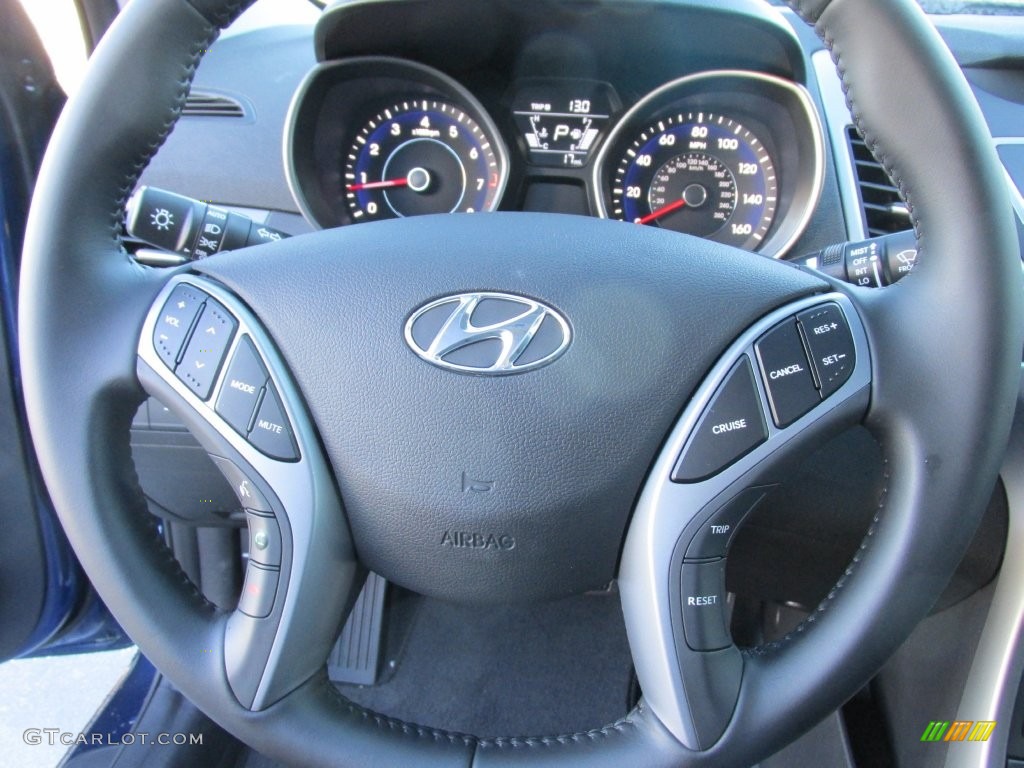 2016 Elantra Value Edition - Blue / Black photo #30