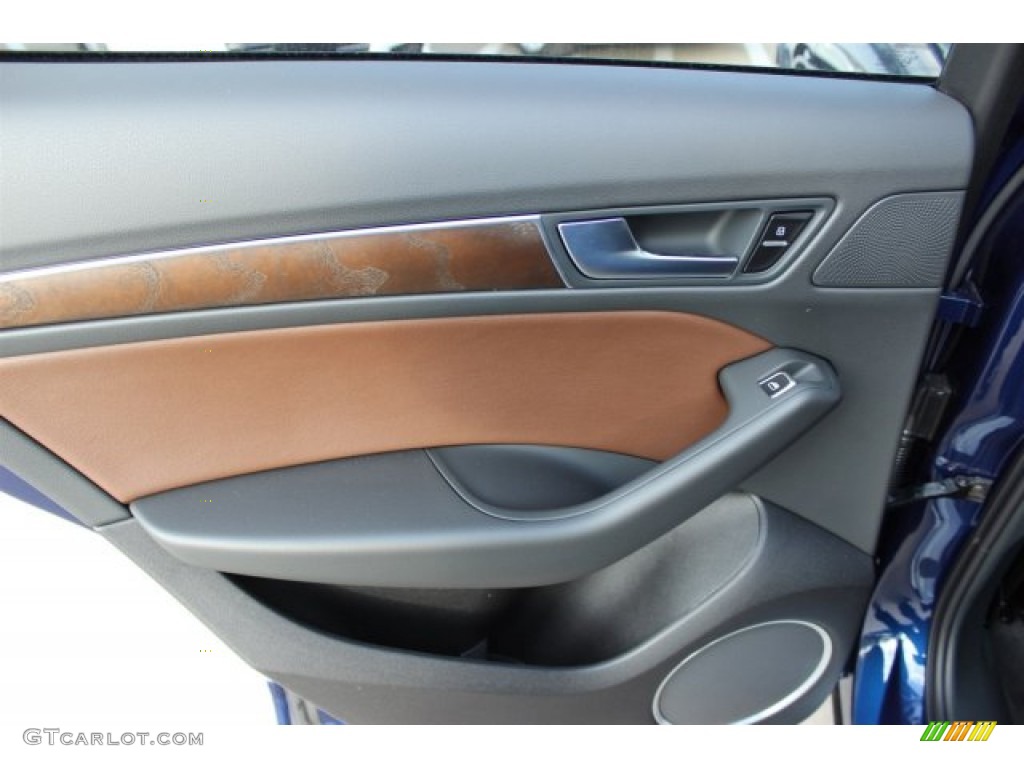2016 Q5 3.0 TFSI Premium Plus quattro - Scuba Blue Metallic / Chestnut Brown photo #35