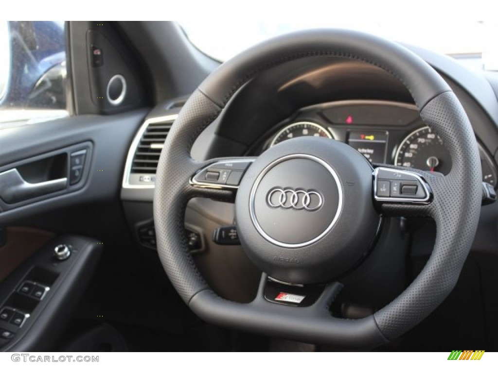 2016 Q5 3.0 TFSI Premium Plus quattro - Scuba Blue Metallic / Chestnut Brown photo #39