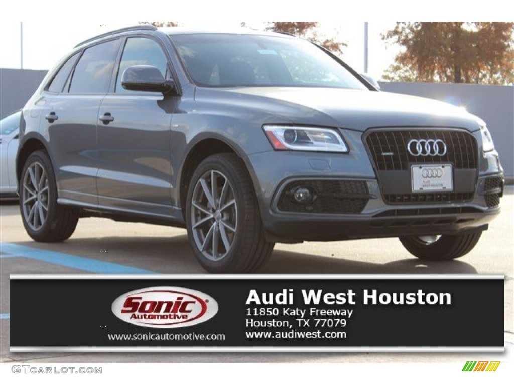 2016 Q5 3.0 TFSI Premium Plus quattro - Monsoon Gray Metallic / Black photo #1