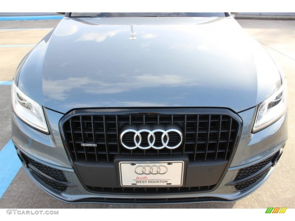 2016 Q5 3.0 TFSI Premium Plus quattro - Monsoon Gray Metallic / Black photo #2