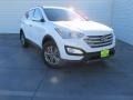 2016 Frost White Pearl Hyundai Santa Fe Sport   photo #1