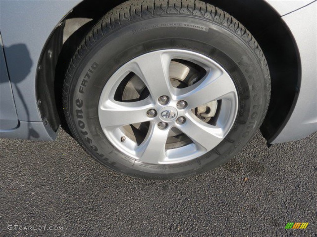 2014 Sienna LE - Silver Sky Metallic / Light Gray photo #10