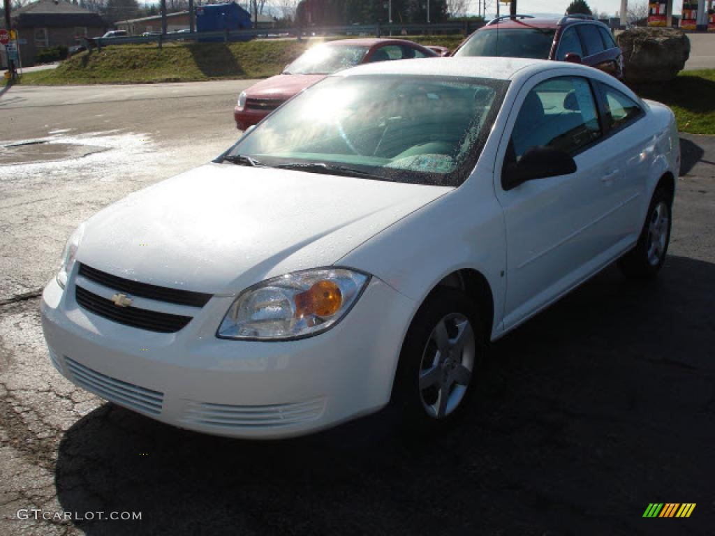 2006 Cobalt LS Coupe - Summit White / Gray photo #1