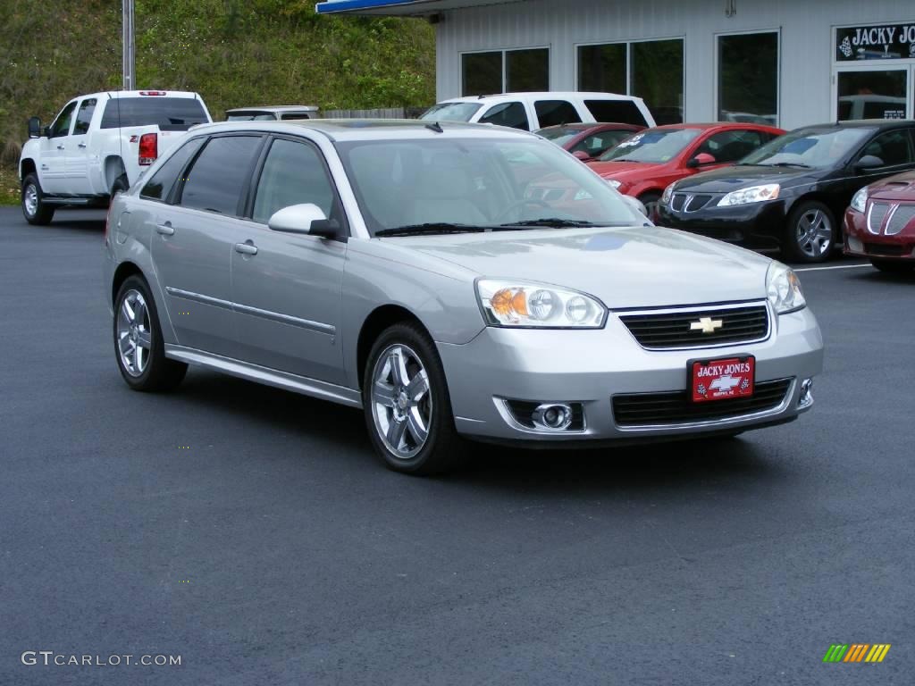 2006 Malibu LTZ Sedan - Silverstone Metallic / Titanium Gray photo #2