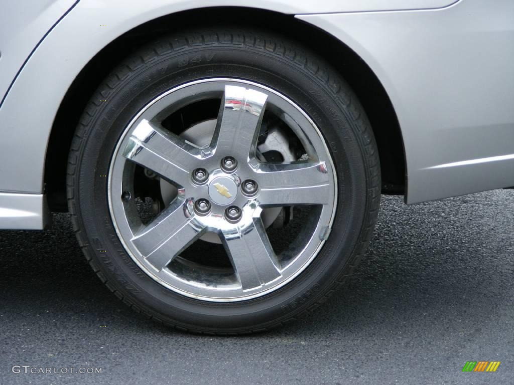2006 Malibu LTZ Sedan - Silverstone Metallic / Titanium Gray photo #6