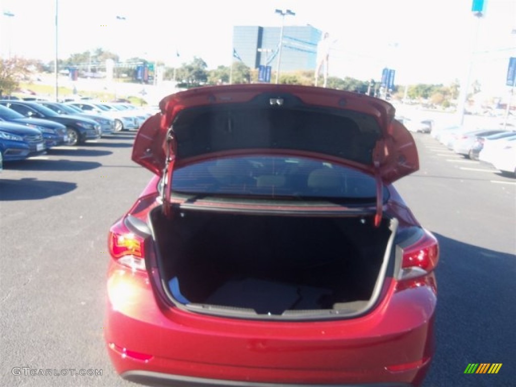 2016 Elantra Value Edition - Red / Beige photo #18