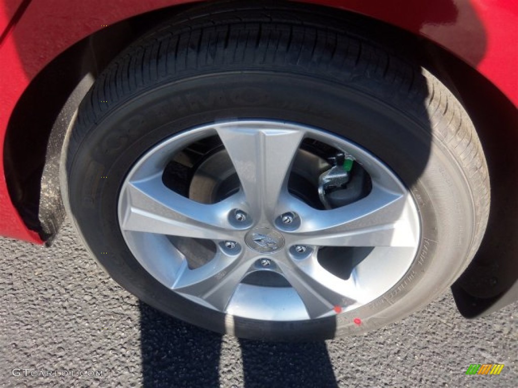 2016 Elantra Value Edition - Red / Beige photo #19