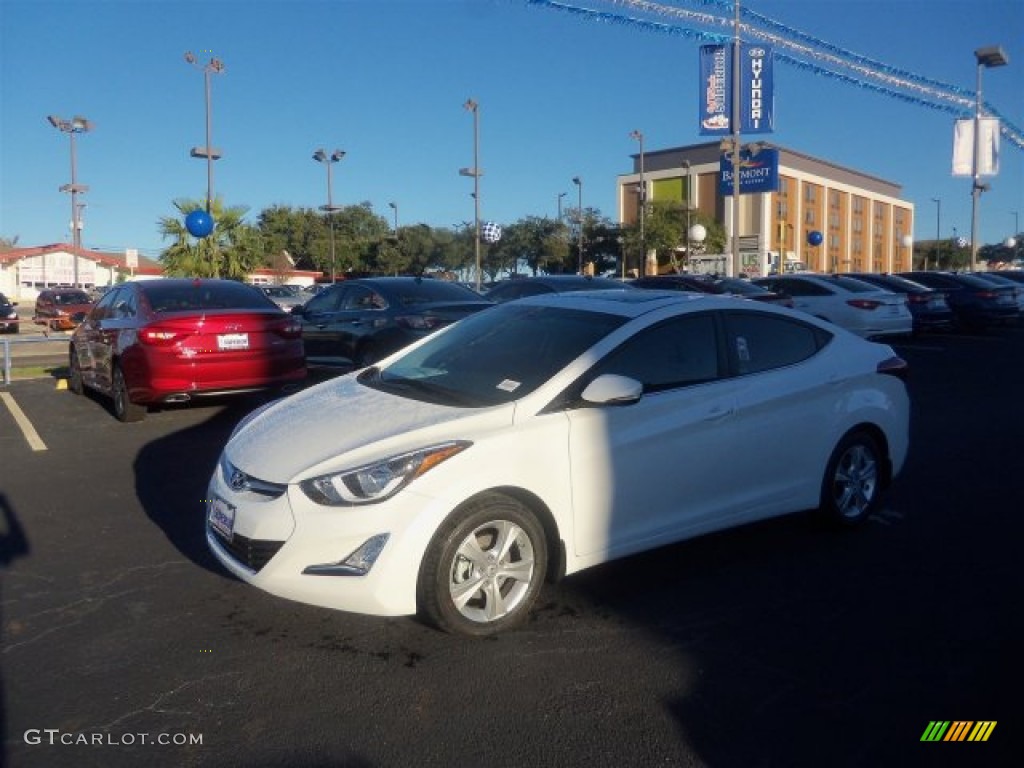 2016 Elantra Value Edition - White / Black photo #5