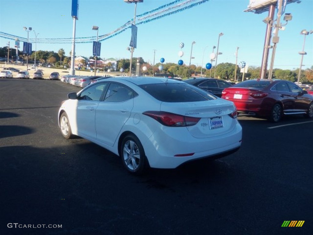 2016 Elantra Value Edition - White / Black photo #8