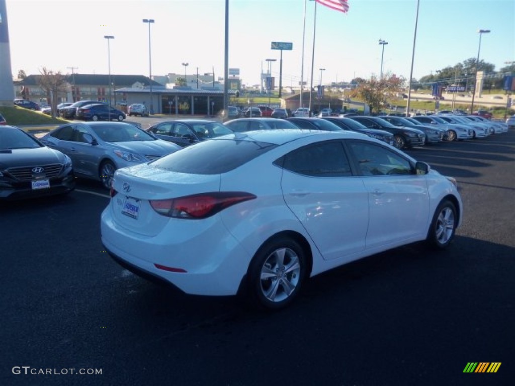 2016 Elantra Value Edition - White / Black photo #10