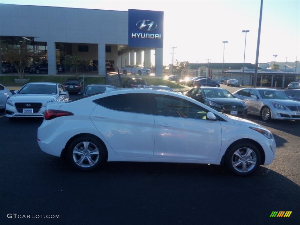 2016 Elantra Value Edition - White / Black photo #11