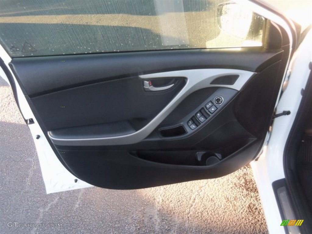 2016 Elantra Value Edition - White / Black photo #18
