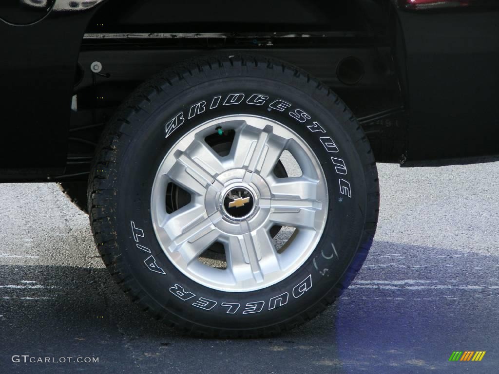 2009 Silverado 1500 LTZ Crew Cab 4x4 - Black / Light Titanium photo #11