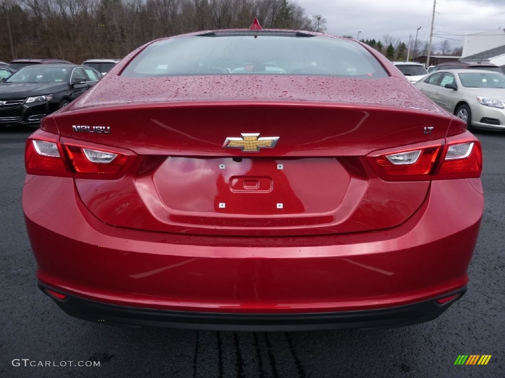 2016 Malibu LT - Crystal Red Tintcoat / Jet Black photo #6