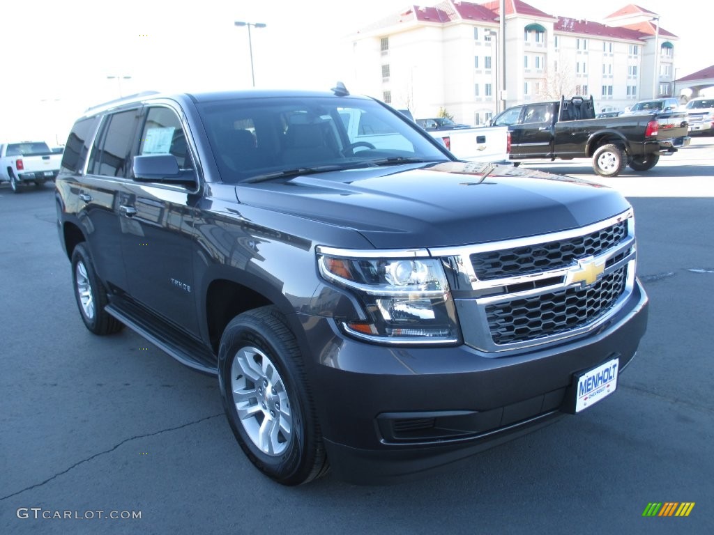 2016 Tahoe LS 4WD - Tungsten Metallic / Jet Black photo #1