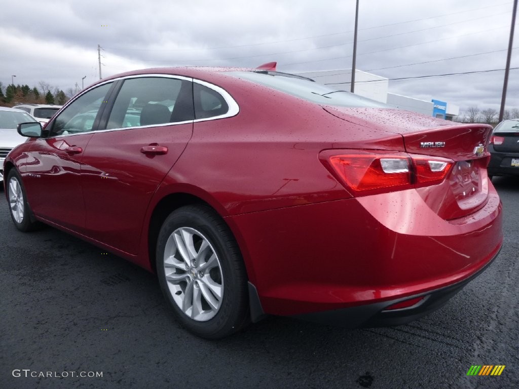 2016 Malibu LT - Crystal Red Tintcoat / Jet Black photo #7