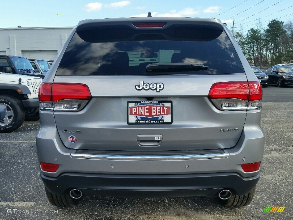 2015 Grand Cherokee Limited 4x4 - Billet Silver Metallic / Black photo #5