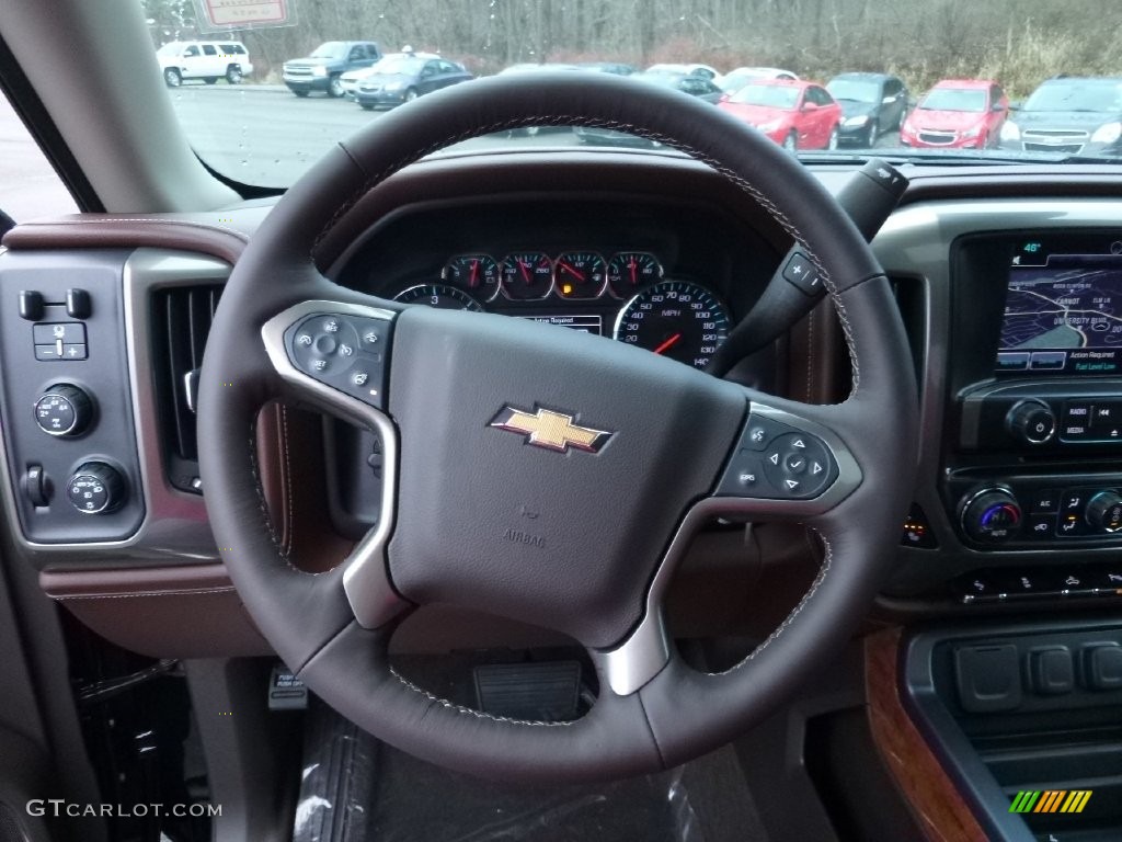 2016 Chevrolet Silverado 1500 High Country Crew Cab 4x4 Steering Wheel Photos