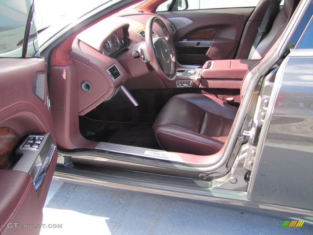 Lords Red Interior 2011 Aston Martin Rapide Sedan Photo #109420218