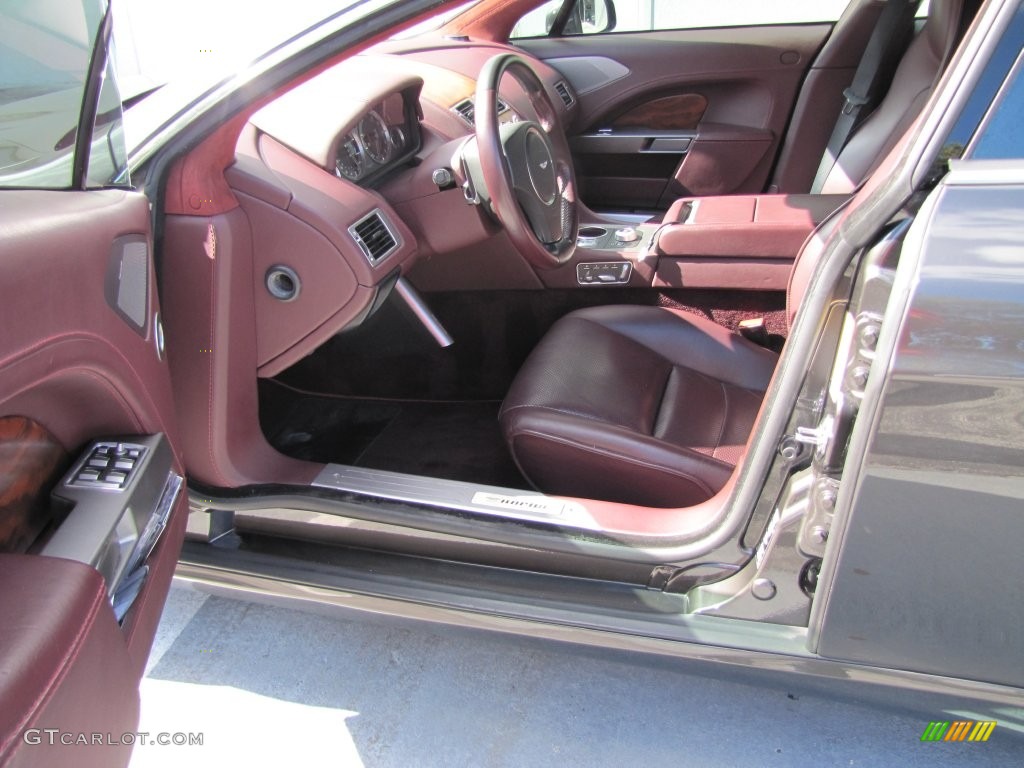 Lords Red Interior 2011 Aston Martin Rapide Sedan Photo