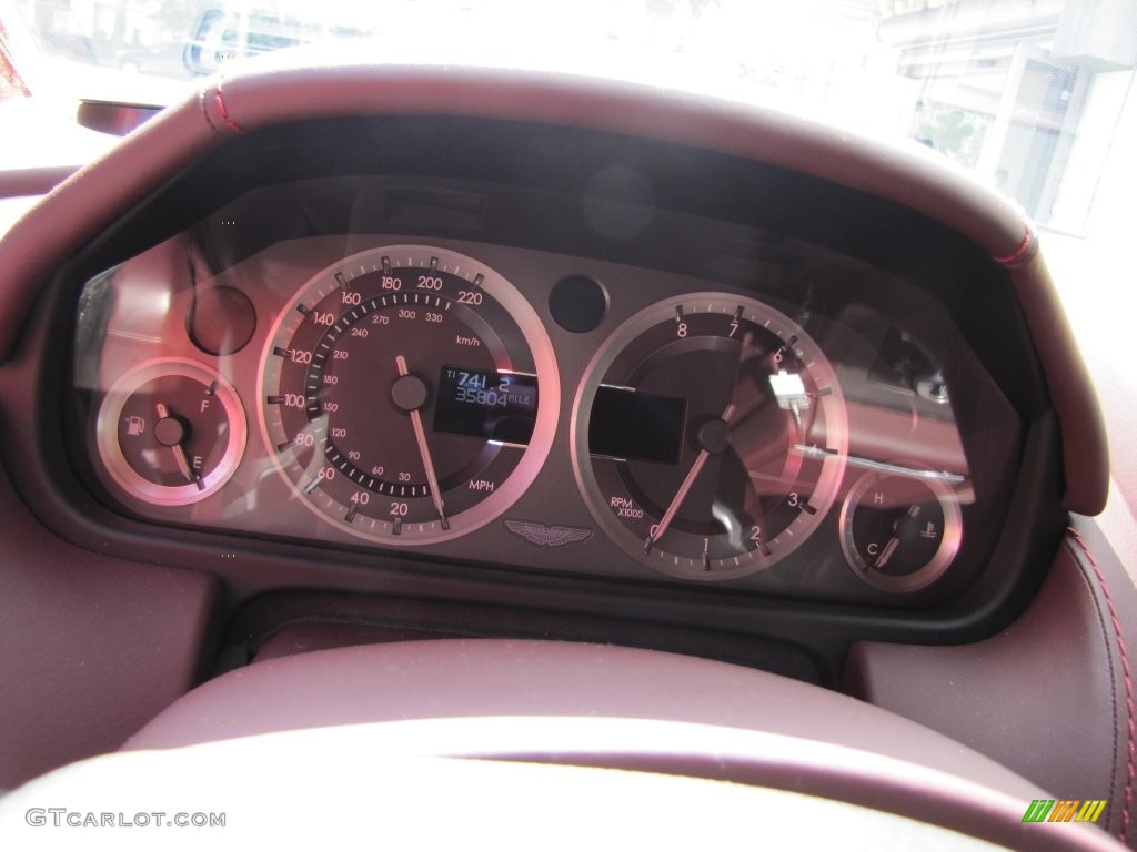 2011 Aston Martin Rapide Sedan Gauges Photo #109420263