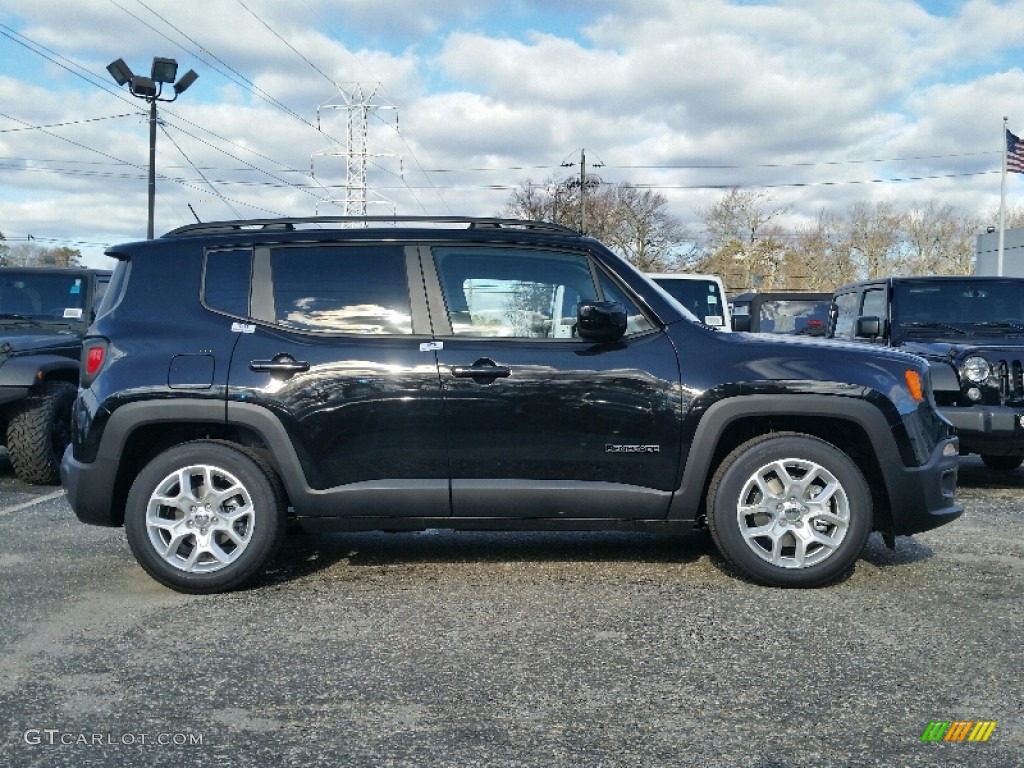 Black 2016 Jeep Renegade Latitude Exterior Photo #109420320