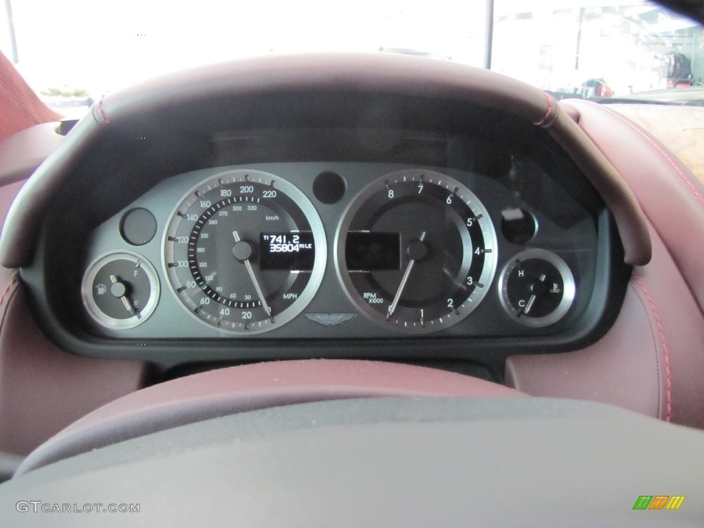 2011 Aston Martin Rapide Sedan Gauges Photos