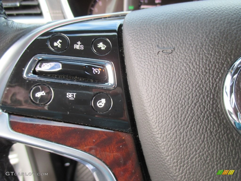 2013 SRX Luxury AWD - Radiant Silver Metallic / Ebony/Ebony photo #13