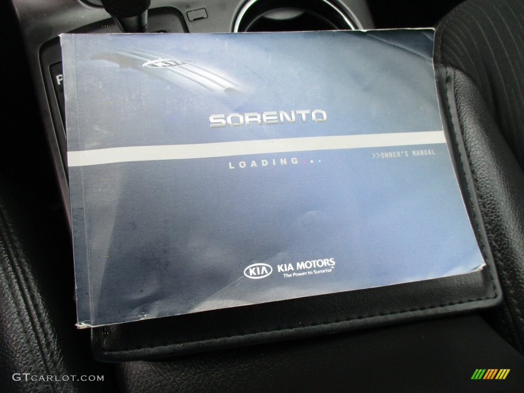 2011 Sorento EX AWD - Ebony Black / Black photo #35
