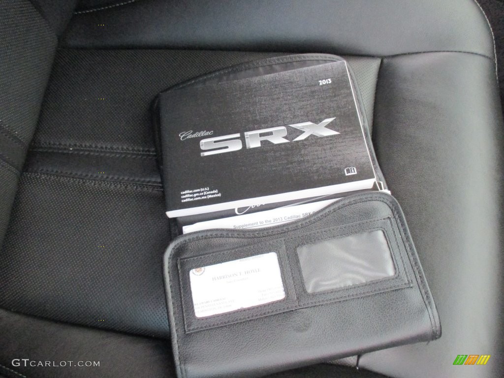 2013 SRX Luxury AWD - Radiant Silver Metallic / Ebony/Ebony photo #38